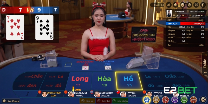 Cách Chơi Rồng Hổ Trực Tuyến Dễ Thắng Như Cao Thủ Tại E2BET 2 Rồng Hổ trực tuyến là gì?